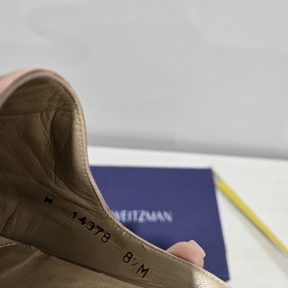 Stuart Weitzman Mulearky Satin Mules - Picture 7 of 9